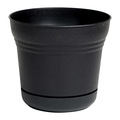 Bloem FLOWERPOT SATURN BLK 5"" SP0500